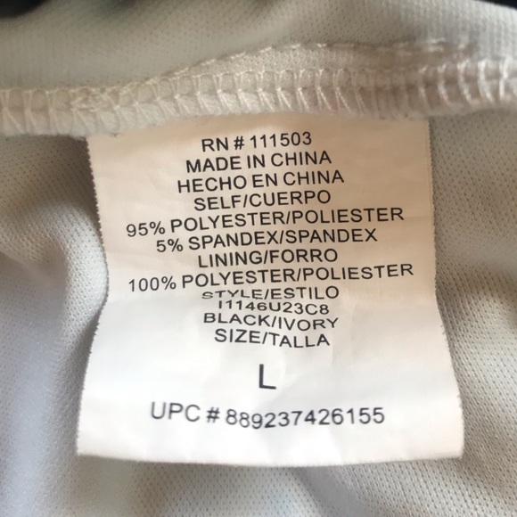 Lily Rose Women's Mini Dress Scoop Neck Sleeveless Black Lace Fit & Flare Size L - Picture 10 of 11